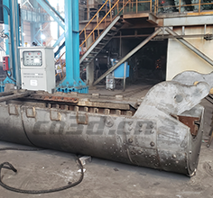 Three-dimensional reverse design of blast furnace chute